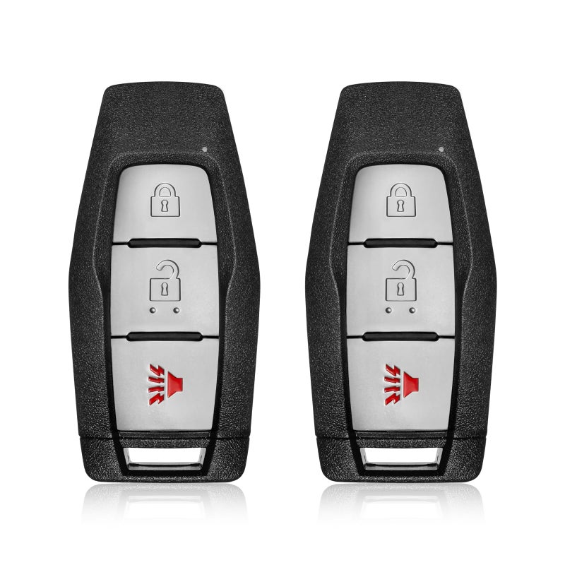 2 Keylessbest Replacement for 2021 2022 2023 2024 Mitsubishi Outlander Key Fob Remote Control KR5MTXN1 3 Buttons 434MHz